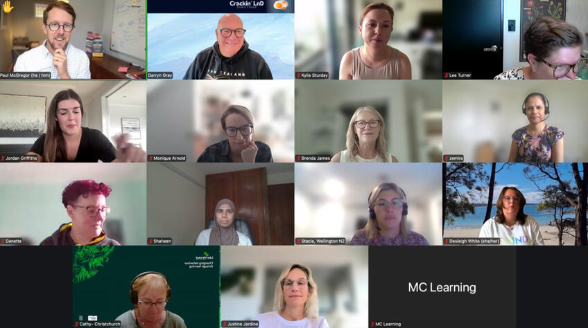 Community group session